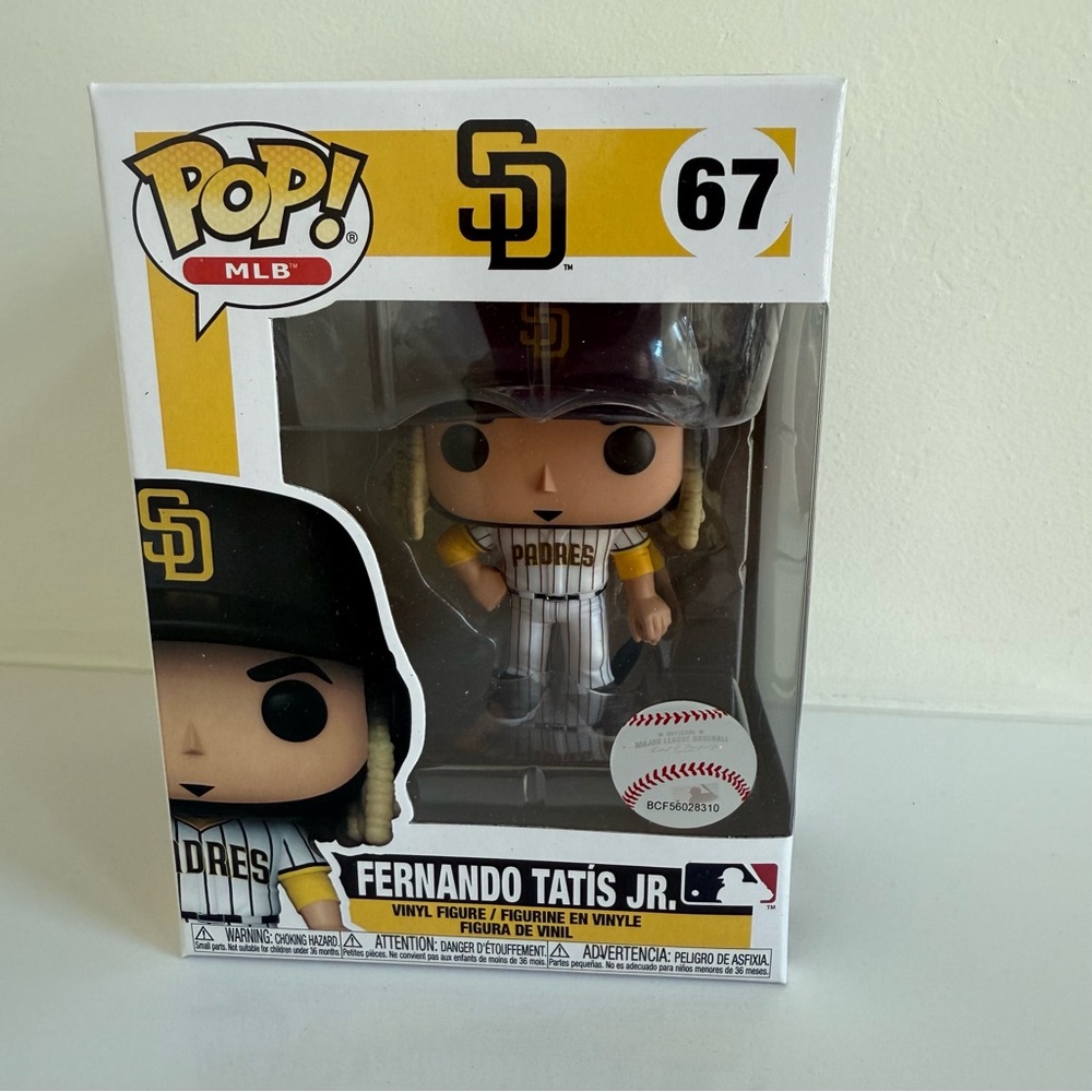 Funko Pop! MLB: Padres - Fernando Tatis Jr. Vinyl Figure #67